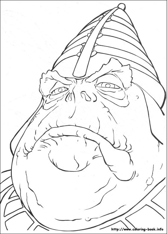 Star Wars coloring picture